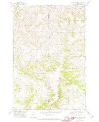 Griffin Coulee SW Montana Historical topographic map, 1:24000 scale, 7.5 X 7.5 Minute, Year 1971