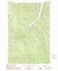 Grizzly Point Montana Historical topographic map, 1:24000 scale, 7.5 X 7.5 Minute, Year 1989