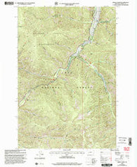 Grizzly Point Montana Historical topographic map, 1:24000 scale, 7.5 X 7.5 Minute, Year 1999