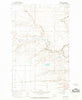 Gunsight Montana Historical topographic map, 1:24000 scale, 7.5 X 7.5 Minute, Year 1966