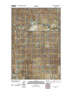 Hafla School Montana Historical topographic map, 1:24000 scale, 7.5 X 7.5 Minute, Year 2011