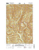Hahn Creek Pass Montana Current topographic map, 1:24000 scale, 7.5 X 7.5 Minute, Year 2014