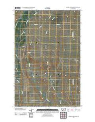 Halbert Creek North Montana Historical topographic map, 1:24000 scale, 7.5 X 7.5 Minute, Year 2011