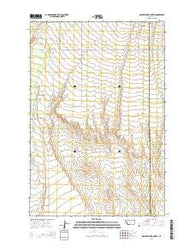 Halbert Creek North Montana Current topographic map, 1:24000 scale, 7.5 X 7.5 Minute, Year 2014