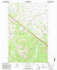 Half Dome Crag Montana Historical topographic map, 1:24000 scale, 7.5 X 7.5 Minute, Year 1995