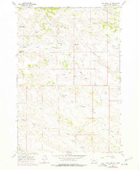 Half Moon Hill Montana Historical topographic map, 1:24000 scale, 7.5 X 7.5 Minute, Year 1967
