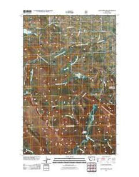 Half Dome Crag Montana Historical topographic map, 1:24000 scale, 7.5 X 7.5 Minute, Year 2011