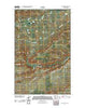 Hall Coulee Montana Historical topographic map, 1:24000 scale, 7.5 X 7.5 Minute, Year 2011