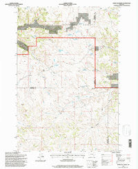 Hamilton Draw Montana Historical topographic map, 1:24000 scale, 7.5 X 7.5 Minute, Year 1995