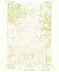 Hamilton Draw Montana Historical topographic map, 1:24000 scale, 7.5 X 7.5 Minute, Year 1972