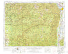 Hamilton Montana Historical topographic map, 1:250000 scale, 1 X 2 Degree, Year 1956
