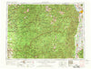 Hamilton Montana Historical topographic map, 1:250000 scale, 1 X 2 Degree, Year 1956