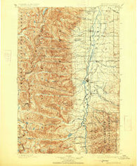 Hamilton Montana Historical topographic map, 1:125000 scale, 30 X 30 Minute, Year 1901