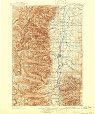 Hamilton Montana Historical topographic map, 1:125000 scale, 30 X 30 Minute, Year 1901