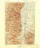 Hamilton Montana Historical topographic map, 1:125000 scale, 30 X 30 Minute, Year 1901