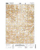 Hamilton Draw Montana Current topographic map, 1:24000 scale, 7.5 X 7.5 Minute, Year 2014