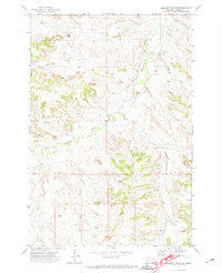 Hammond Draw SW Montana Historical topographic map, 1:24000 scale, 7.5 X 7.5 Minute, Year 1971