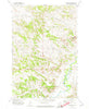 Hammond Draw Montana Historical topographic map, 1:24000 scale, 7.5 X 7.5 Minute, Year 1971