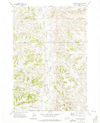 Hammond Ranch Montana Historical topographic map, 1:24000 scale, 7.5 X 7.5 Minute, Year 1972