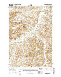 Hammond Draw SW Montana Current topographic map, 1:24000 scale, 7.5 X 7.5 Minute, Year 2014