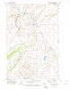 Hanson Reservoir Montana Historical topographic map, 1:24000 scale, 7.5 X 7.5 Minute, Year 1971