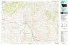 Hardin Montana Historical topographic map, 1:100000 scale, 30 X 60 Minute, Year 1981