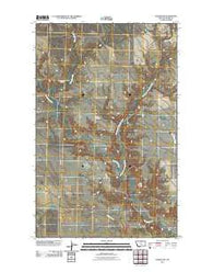 Harlem NW Montana Historical topographic map, 1:24000 scale, 7.5 X 7.5 Minute, Year 2011
