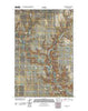 Harlem NW Montana Historical topographic map, 1:24000 scale, 7.5 X 7.5 Minute, Year 2011