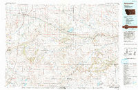 Harlowton Montana Historical topographic map, 1:100000 scale, 30 X 60 Minute, Year 1993