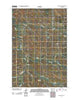 Harmon Butte Montana Historical topographic map, 1:24000 scale, 7.5 X 7.5 Minute, Year 2011