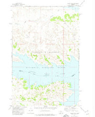 Harper Camp Montana Historical topographic map, 1:24000 scale, 7.5 X 7.5 Minute, Year 1971