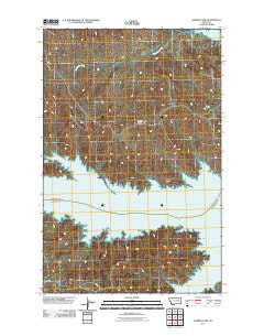 Harper Camp Montana Historical topographic map, 1:24000 scale, 7.5 X 7.5 Minute, Year 2011