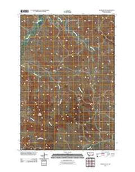 Harris Buttes Montana Historical topographic map, 1:24000 scale, 7.5 X 7.5 Minute, Year 2011