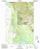 Hash Mountain Montana Historical topographic map, 1:24000 scale, 7.5 X 7.5 Minute, Year 1994