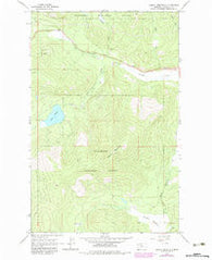 Haskill Mountain Montana Historical topographic map, 1:24000 scale, 7.5 X 7.5 Minute, Year 1964