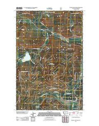 Haskill Mountain Montana Historical topographic map, 1:24000 scale, 7.5 X 7.5 Minute, Year 2011