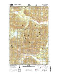Haskill Mountain Montana Current topographic map, 1:24000 scale, 7.5 X 7.5 Minute, Year 2014
