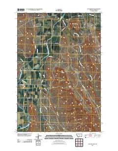 Hatcher Pass Montana Historical topographic map, 1:24000 scale, 7.5 X 7.5 Minute, Year 2011