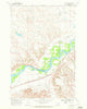 Hathaway Montana Historical topographic map, 1:24000 scale, 7.5 X 7.5 Minute, Year 1968
