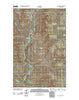 Hauck Coulee Montana Historical topographic map, 1:24000 scale, 7.5 X 7.5 Minute, Year 2011