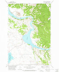 Hauser Lake Montana Historical topographic map, 1:24000 scale, 7.5 X 7.5 Minute, Year 1972