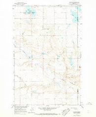Havre NE Montana Historical topographic map, 1:24000 scale, 7.5 X 7.5 Minute, Year 1964