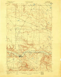 Havre Montana Historical topographic map, 1:62500 scale, 15 X 15 Minute, Year 1904