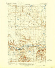 Havre Montana Historical topographic map, 1:62500 scale, 15 X 15 Minute, Year 1904