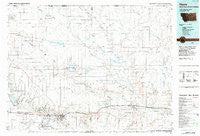 Havre Montana Historical topographic map, 1:100000 scale, 30 X 60 Minute, Year 1984
