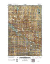 Havre NE Montana Historical topographic map, 1:24000 scale, 7.5 X 7.5 Minute, Year 2011