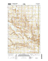 Havre NE Montana Current topographic map, 1:24000 scale, 7.5 X 7.5 Minute, Year 2014