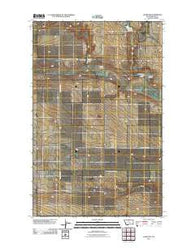 Havre NW Montana Historical topographic map, 1:24000 scale, 7.5 X 7.5 Minute, Year 2011