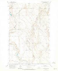 Hawthorne School Montana Historical topographic map, 1:24000 scale, 7.5 X 7.5 Minute, Year 1962