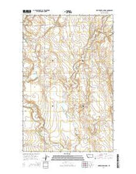 Hawthorne School Montana Current topographic map, 1:24000 scale, 7.5 X 7.5 Minute, Year 2014